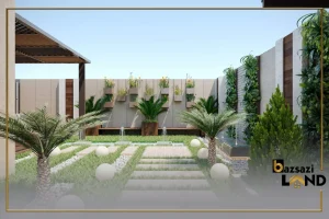 طراحی محوطه باغ ایرانی 
